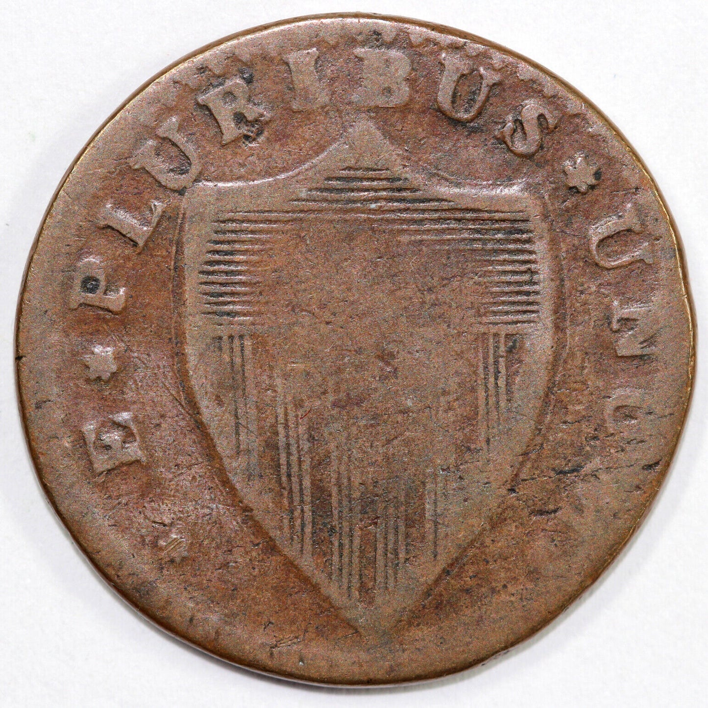1787 M.46-e New Jersey Colonial Copper Coin
