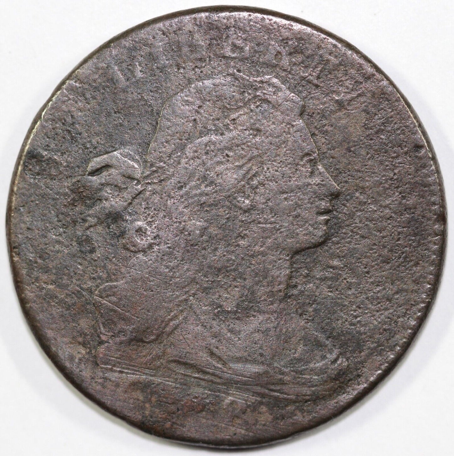 1798 1c S-180 Draped Bust Large Cent