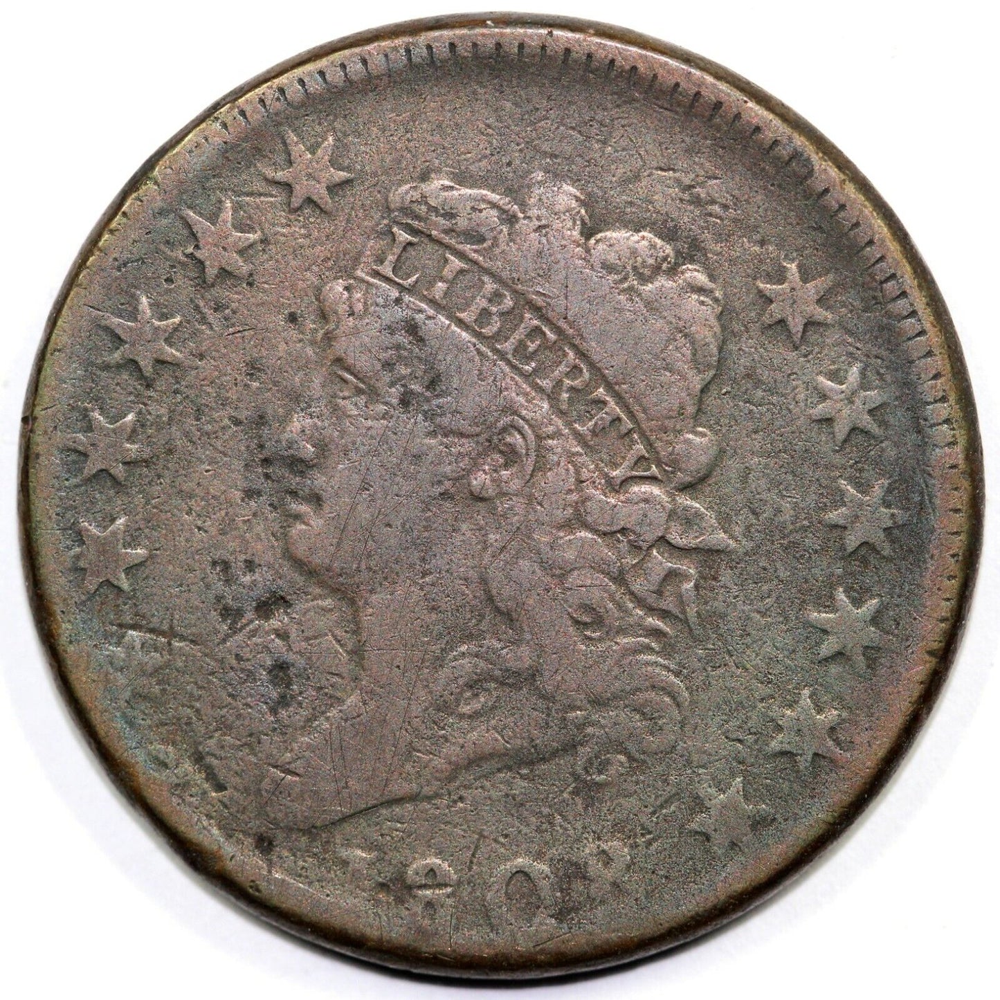 1808 1c S-277 Classic Head Large Cent