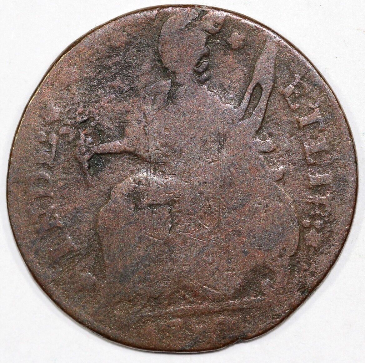 1787 1c Connecticut Colonial Copper Coin EX; 2005 C-4 Sale