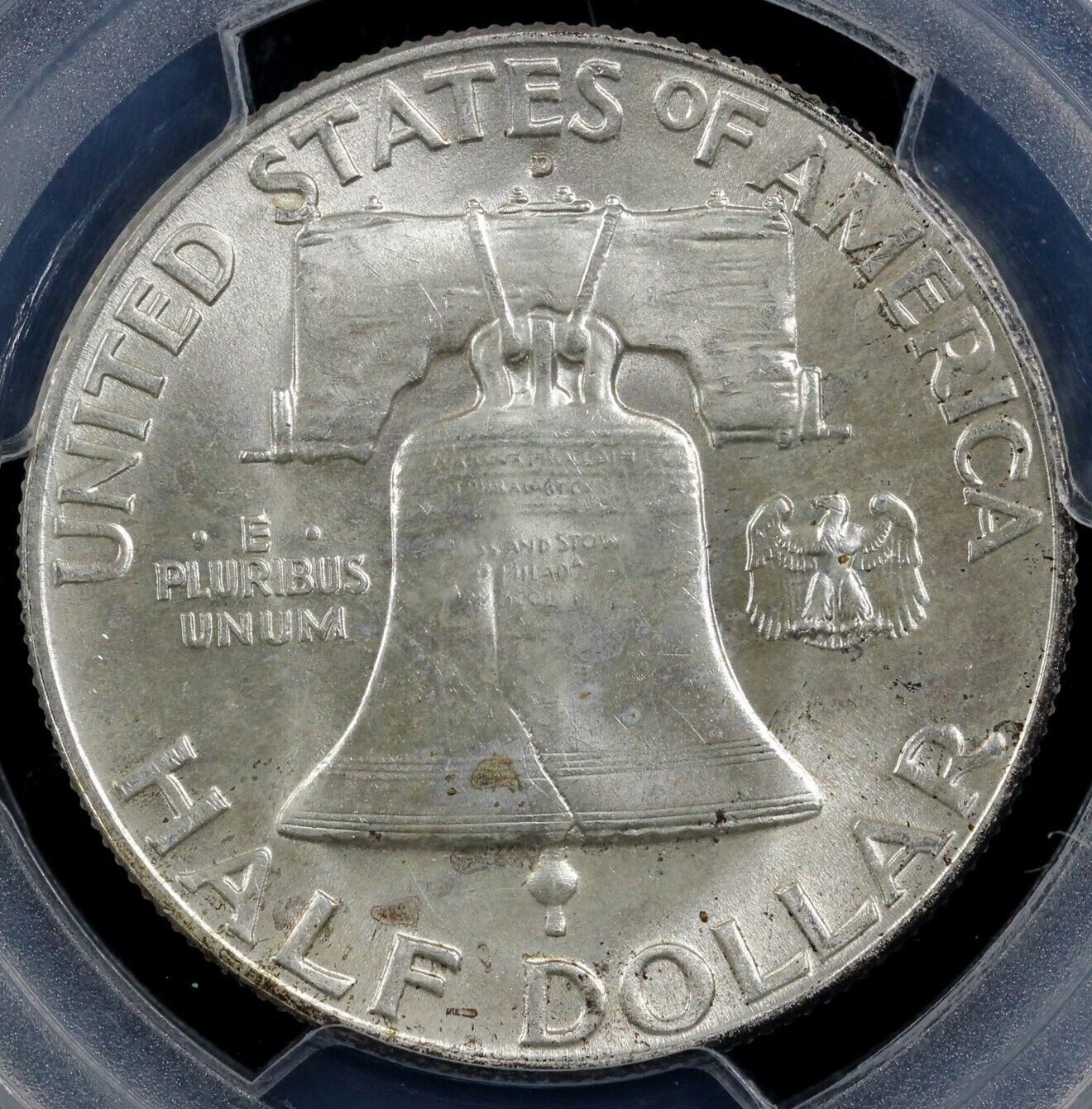 1949-D 50c Full Bell Lines Franklin Half Dollar PCGS MS 64+