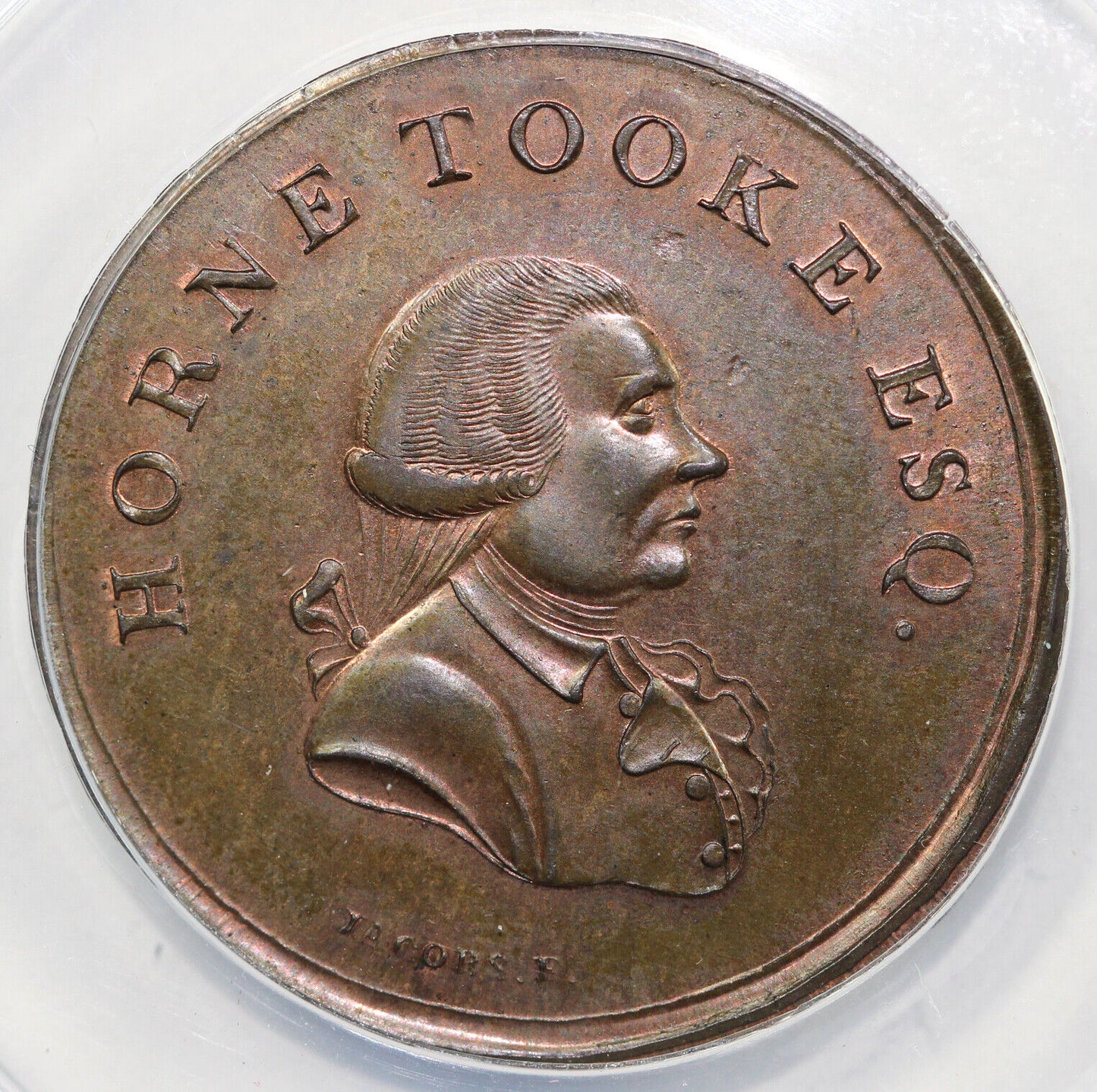 No Date Middlesex Spence Great Britain Sessions House Token ANACS MS 63 BN