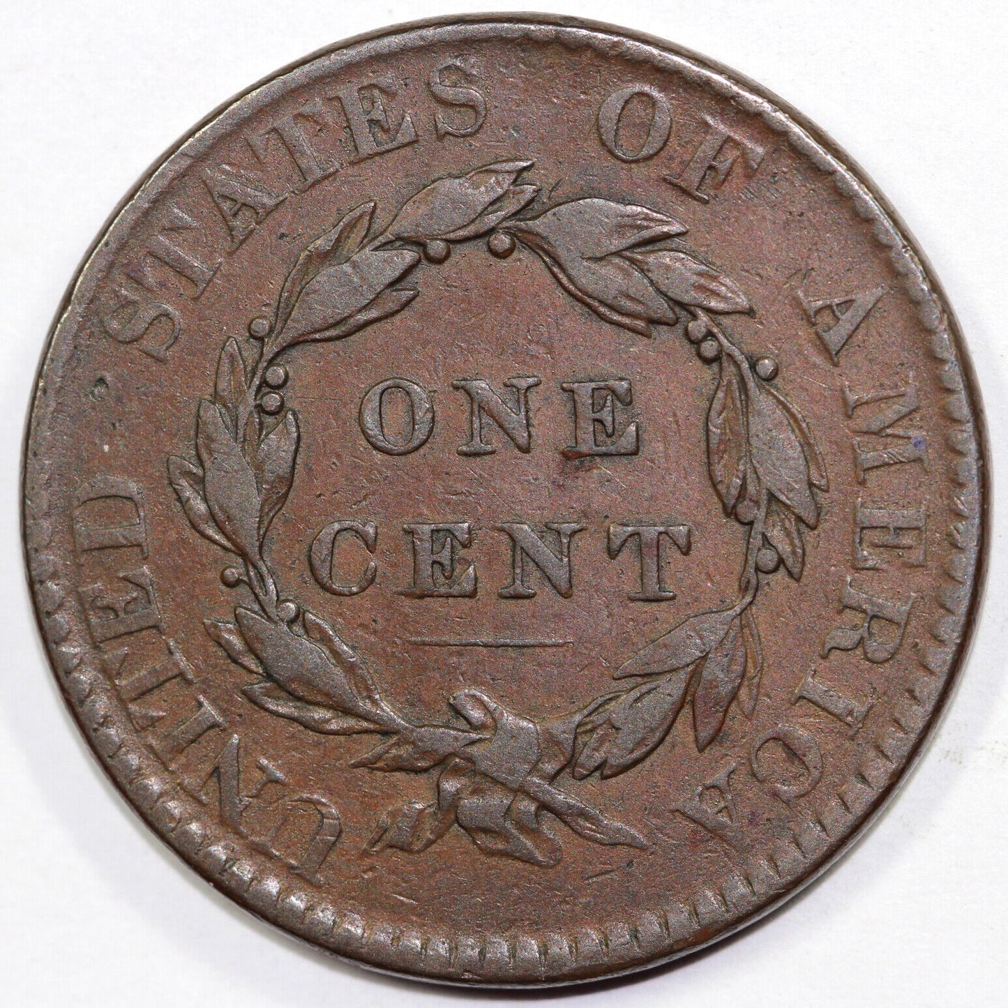 1820 1c N-13 Coronet or Matron Head Large Cent *Large Date*