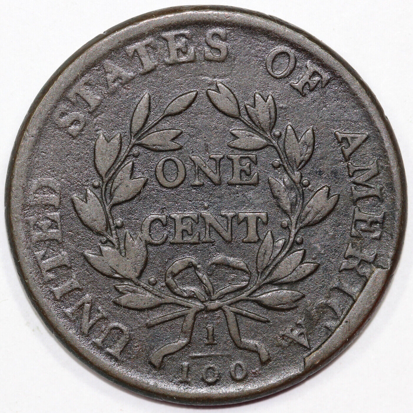 1803 1c Draped Bust Large Cent *Cud Reverse*