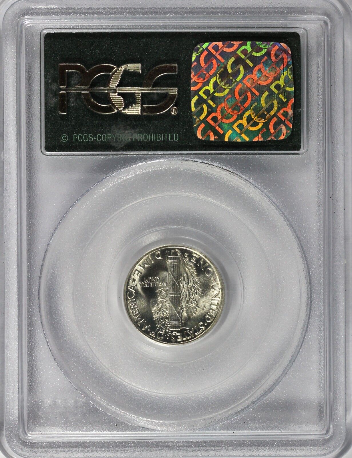 1938-D 10c Mercury Dime PCGS MS 66 FB