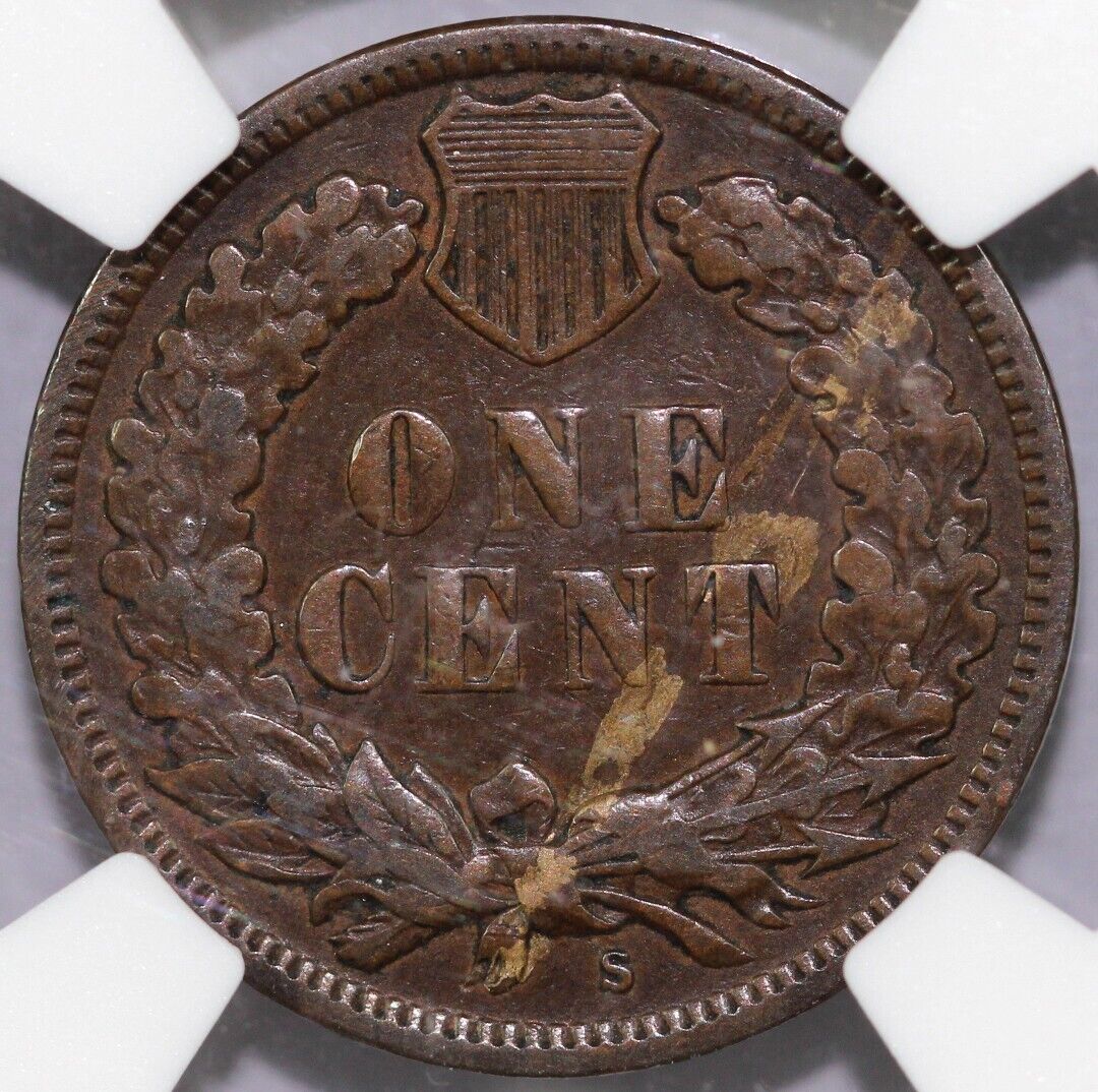 1908-S 1c Indian Head Cent NGC VF 30