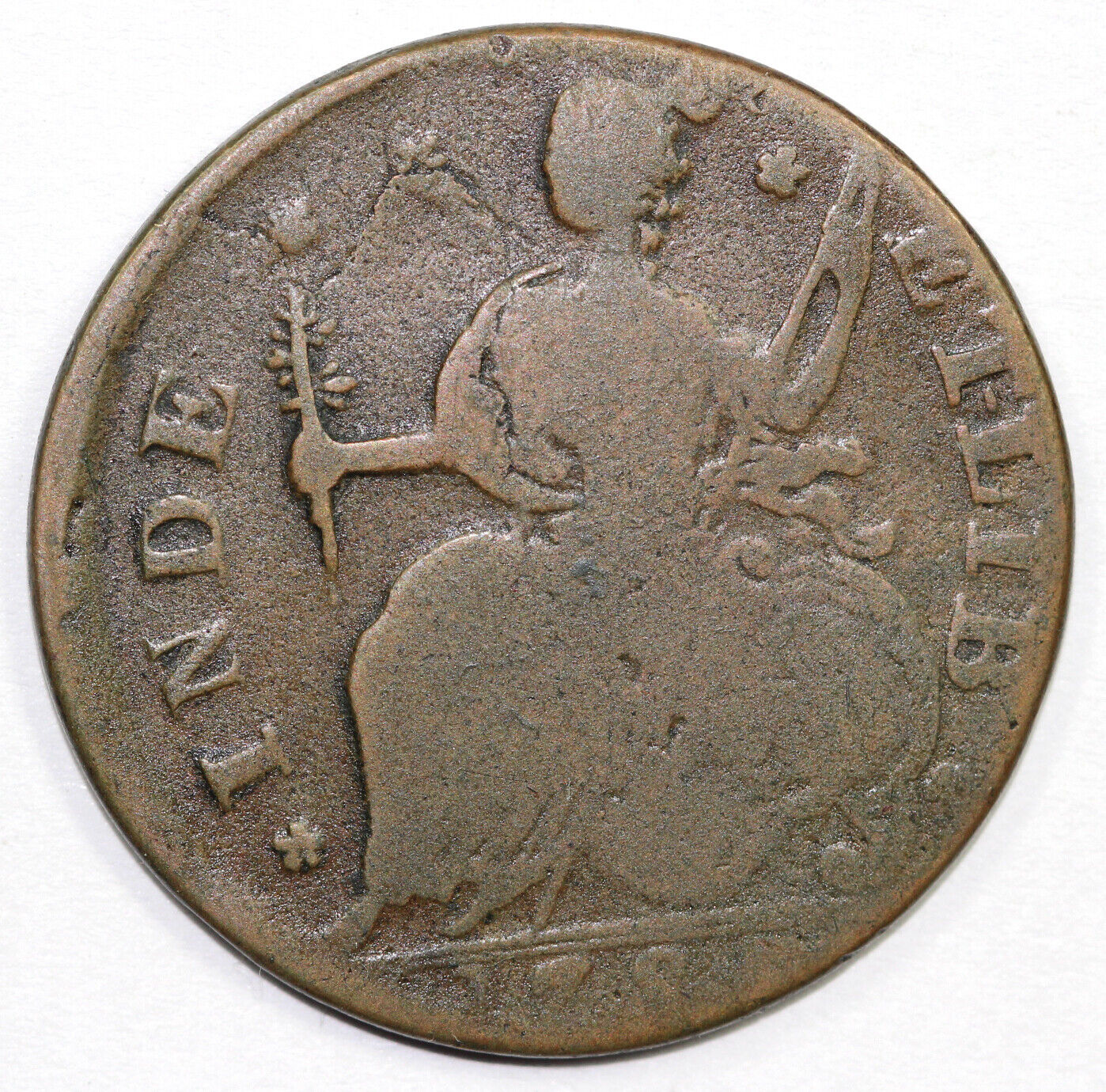 1787 1c M.16-M Connecticut Colonial Copper Coin