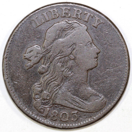 1803 1c S-246 Draped Bust Large Cent