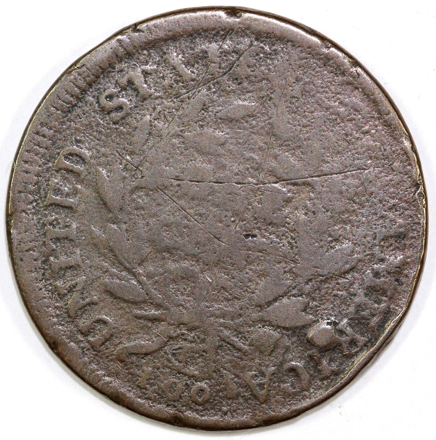 1797 1c S-124 Draped Bust Large Cent