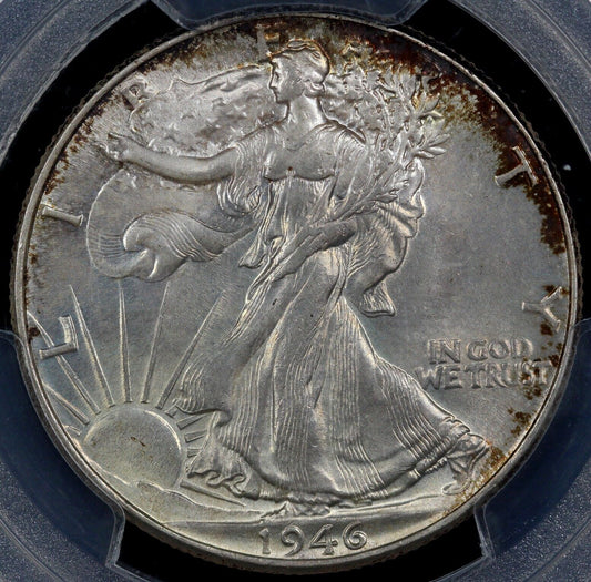 1946 50c Walking Liberty Half Dollar PCGS MS 65