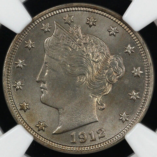 1912 5c Liberty Nickel NGC MS 65