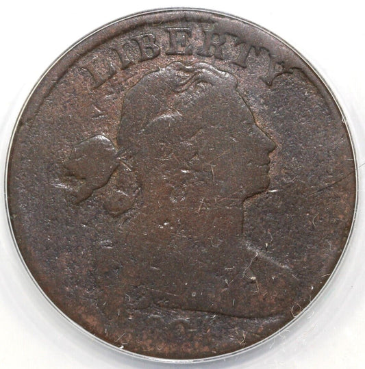 1804 1c S-266c Draped Bust Large Cent ANACS AG 3