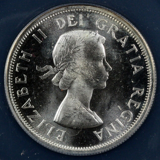 1963 50c Prooflike Canada Half Dollar MS 65 PL Cameo