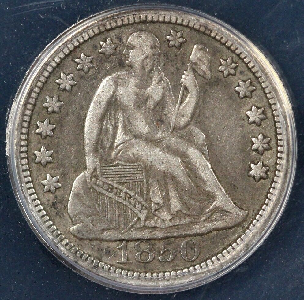 1850-O 10c Seated Liberty Dime ANACS VF 30