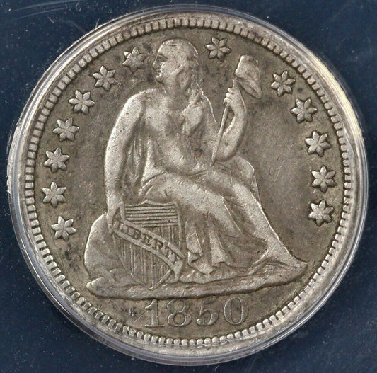 1850-O 10c Seated Liberty Dime ANACS VF 30