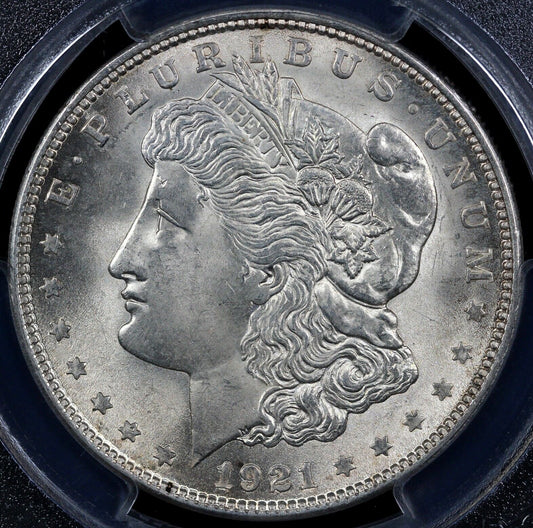 1921 $1 Morgan Dollar PCGS MS 64