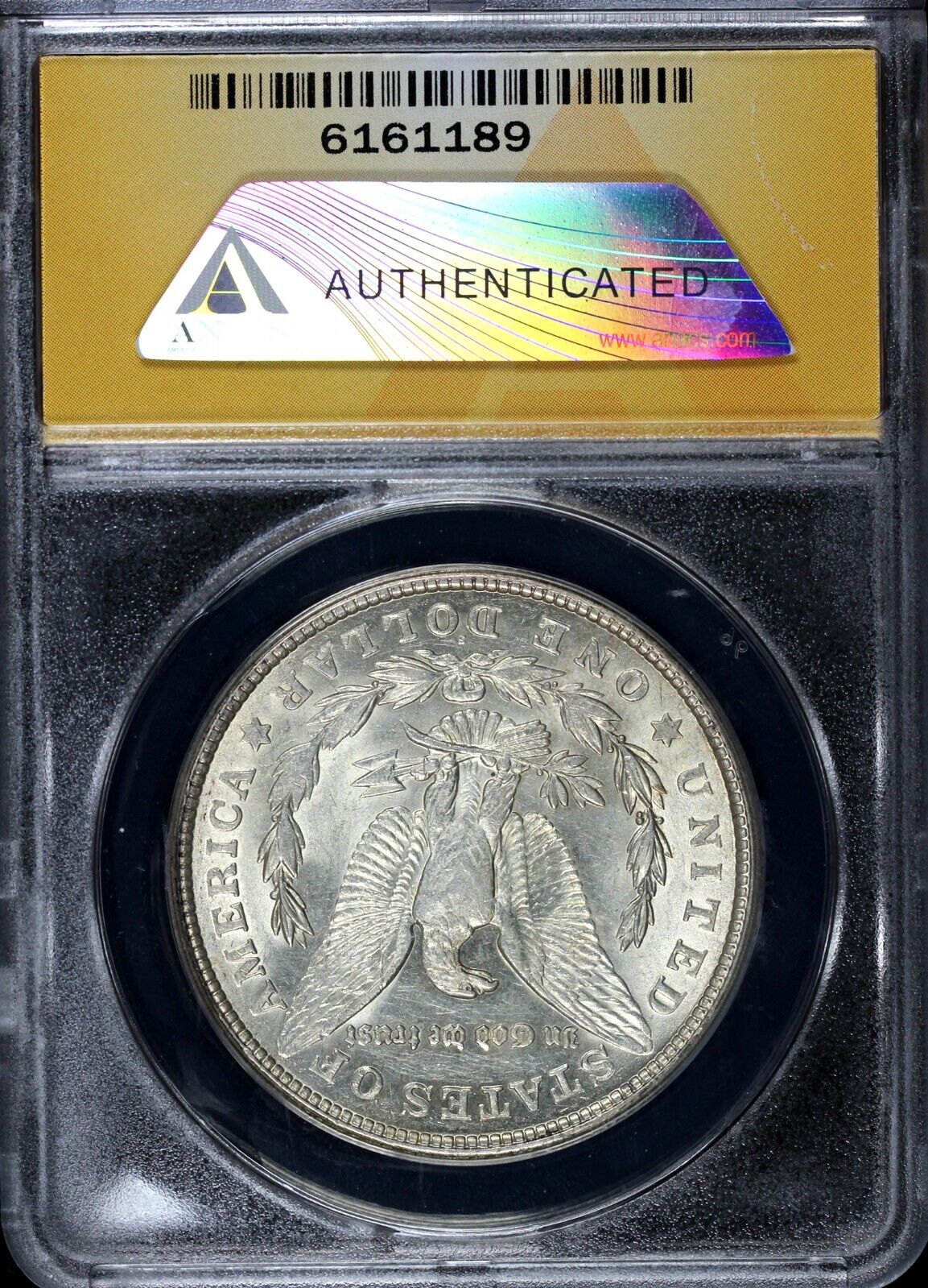 1921-S $1 Morgan Dollar ANACS AU 55