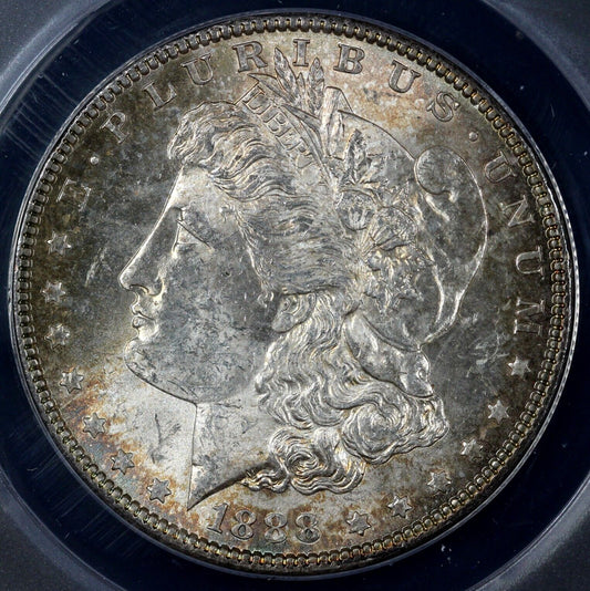 1888 $1 Morgan Dollar ANACS MS 62 *Toning*