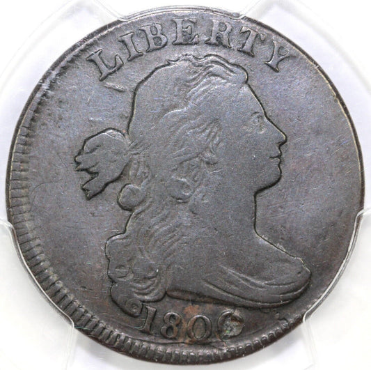 1800 1c S-211 Draped Bust Large Cent PCGS VF 20 *Late Die State*