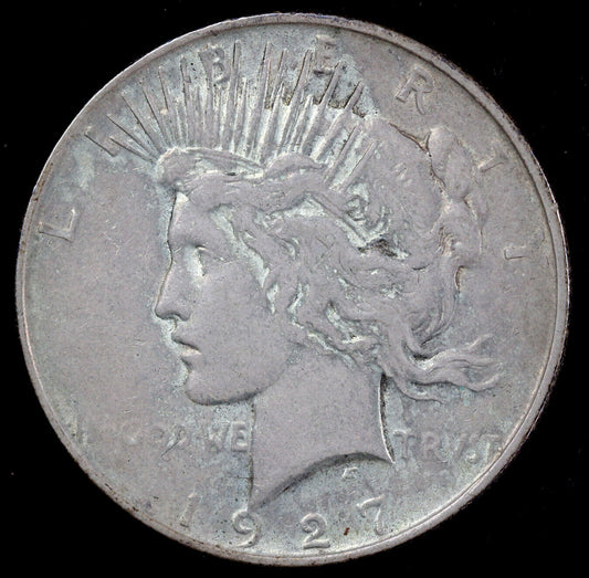 1927-D $1 Peace Dollar