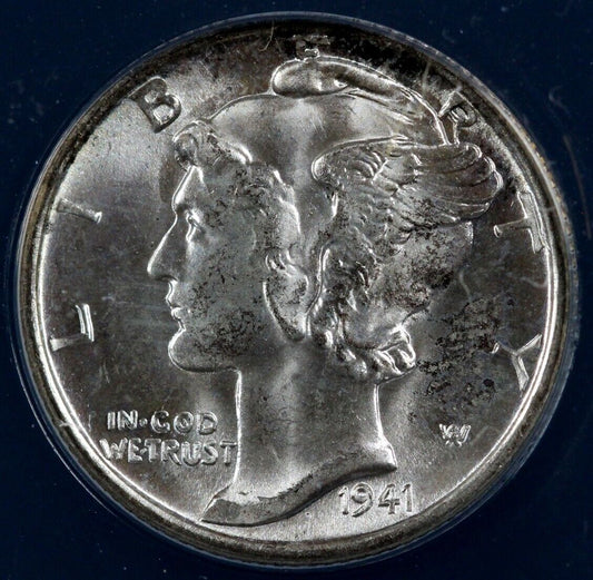 1941-S 10c Mercury Dime ANACS MS 67