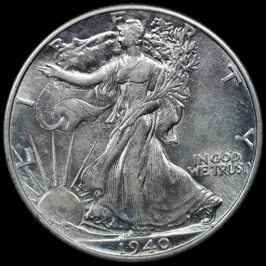 1940 50c Walking Liberty Half Dollar