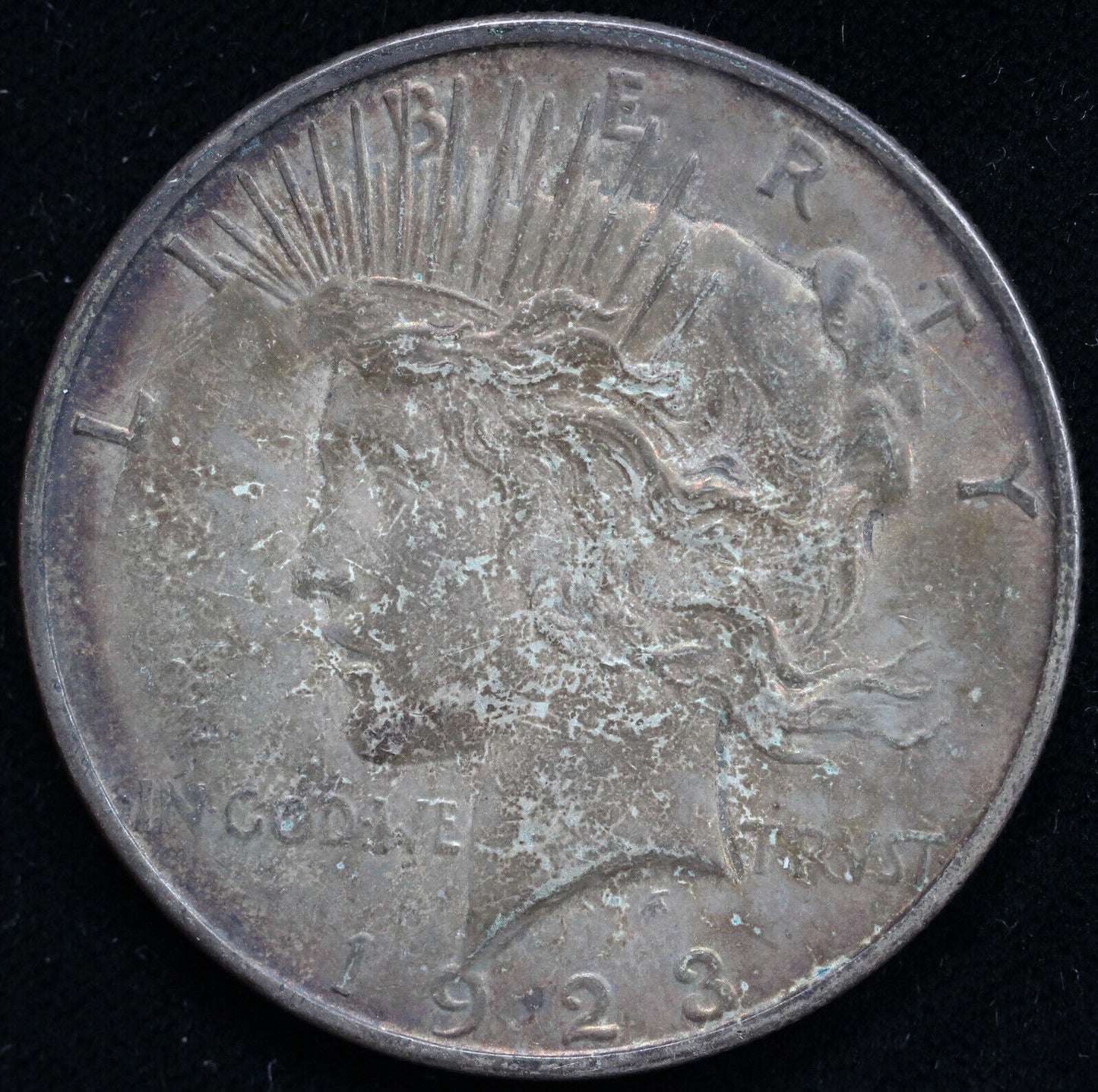 1923-D $1 Peace Dollar