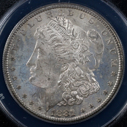 1881-S $1 Morgan Dollar ANACS MS 63