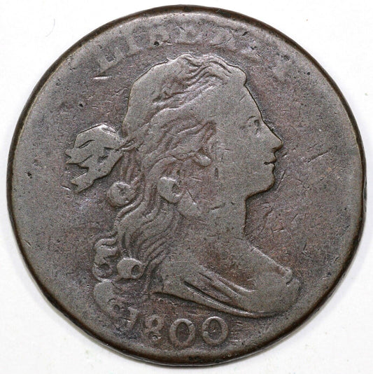 1800 1c S-205 Draped Bust Large Cent