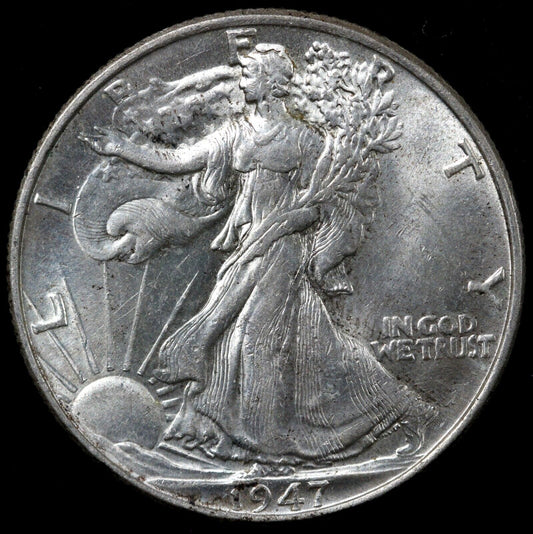1947 50c Walking Liberty Half Dollar