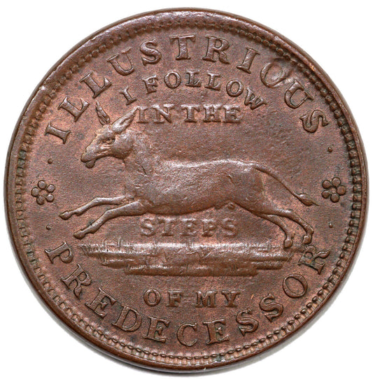 1837 HTT Executive Experiment HT-33 Hard Times Token