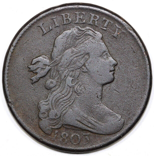 1803 1c S-259 Draped Bust Large Cent