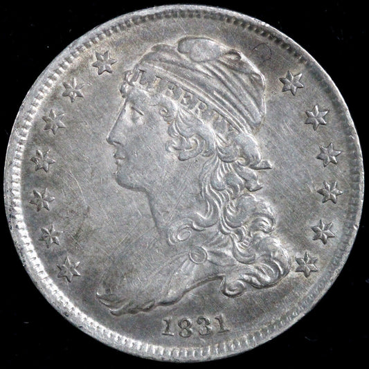 1831 25c Capped Bust Quarter *Scratches*