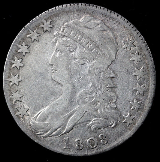 1808 50c Capped Bust Half Dollar