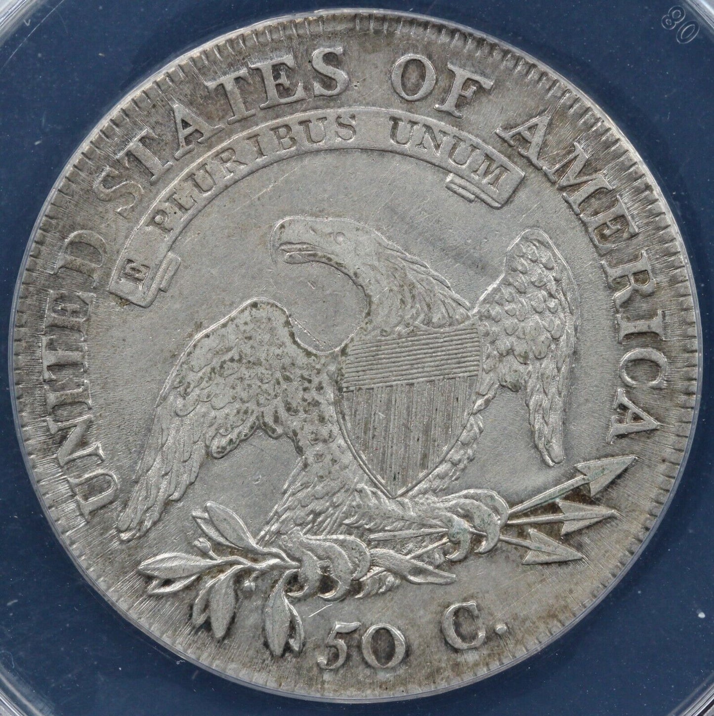 1809 50c Capped Bust Half Dollar ANACS EF 40 DETAILS CLEANED