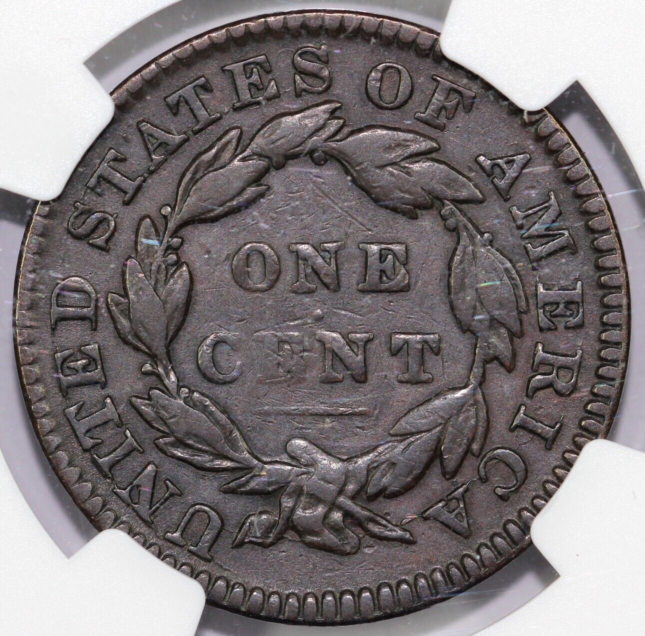 1831 1c Matron Head Large Cent NGC VF 20