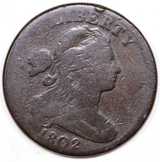 1802 1c Draped Bust Large Cent