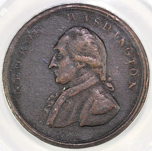 1795 1p Washington Liberty and Security Penny ANACS EF 40 DETAILS CORRODED