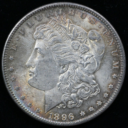 1896 $1 Morgan Dollar *Beautiful Color*