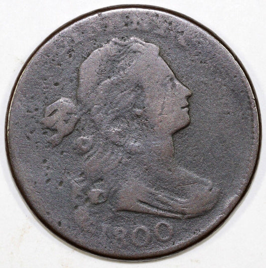 1800 1c S-205 Draped Bust Large Cent