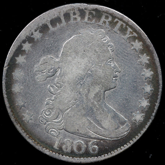 1806 25c Draped Bust Quarter