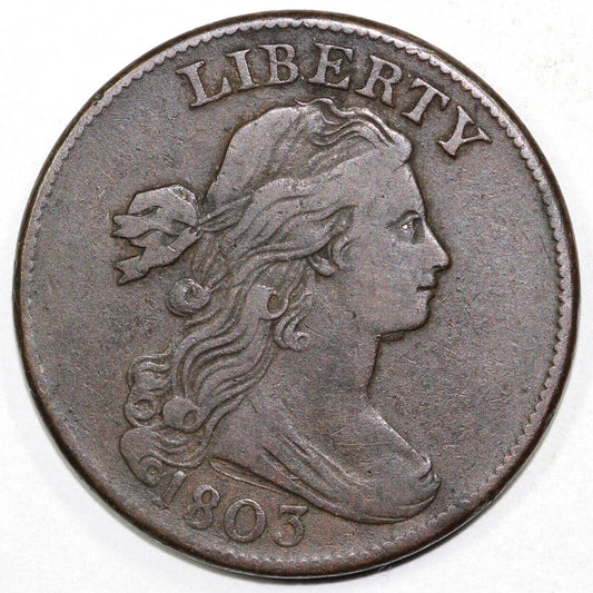 1803 1c S-247 Draped Bust Large Cent