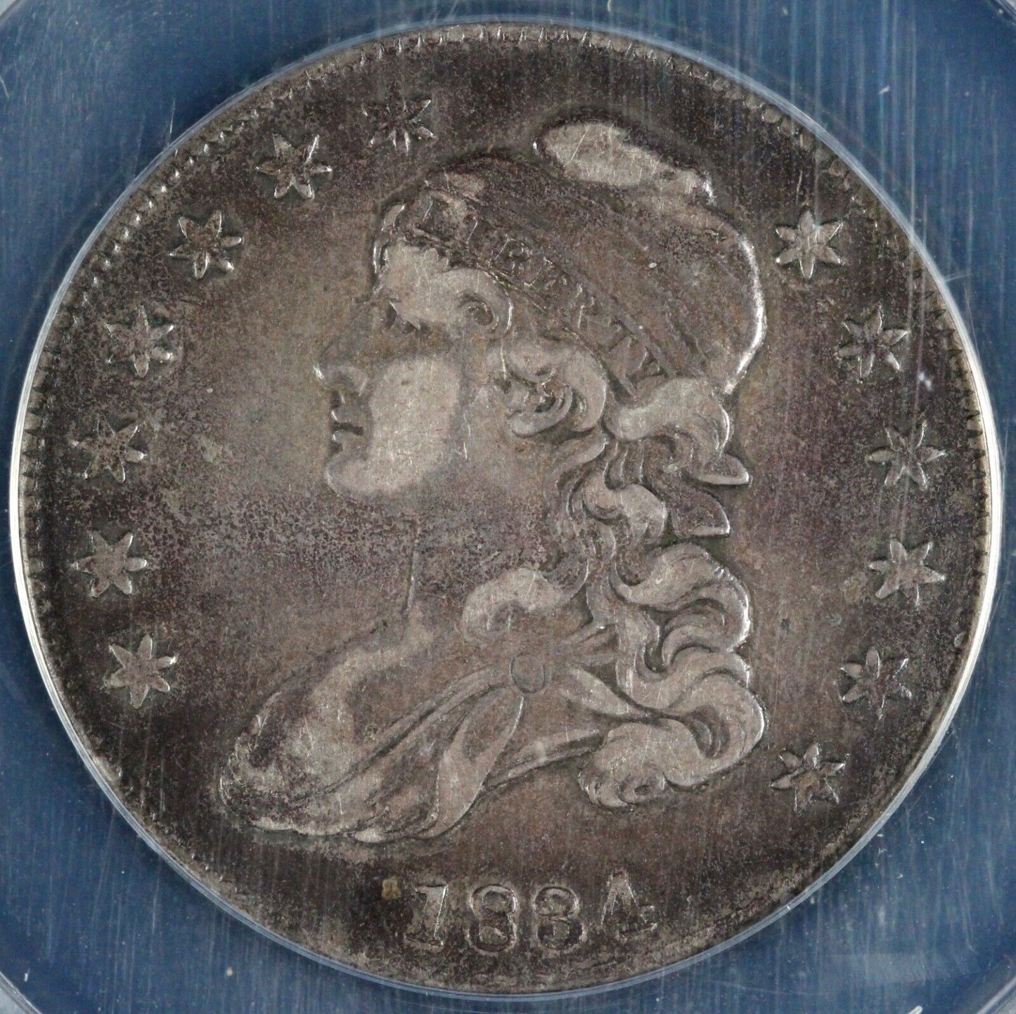 1834 50c Capped Bust Half Dollar ANACS VF 35
