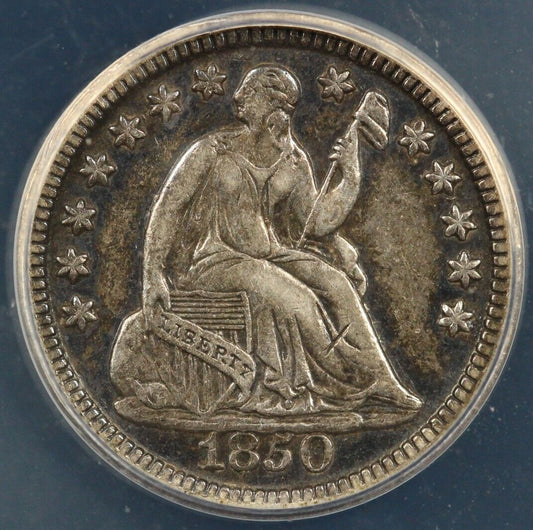 1850 H10c Seated Liberty Half Dime