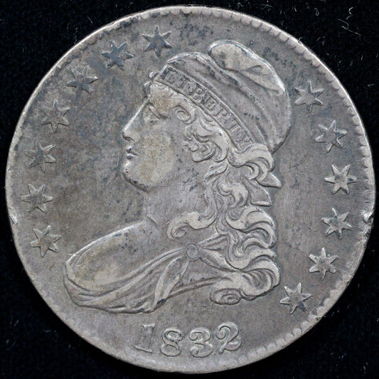 1832 50c O-120 Capped Bust Half Dollar