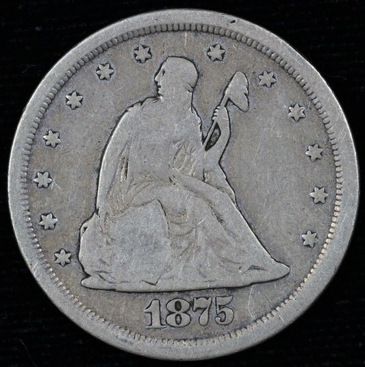 1875-S 20c Seated Liberty Twenty Cent Piece