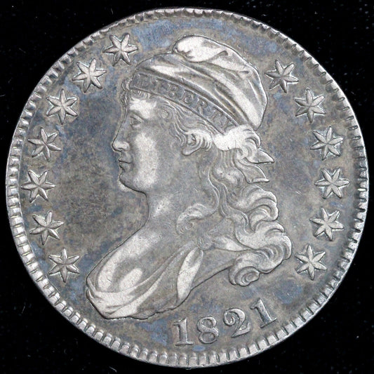 1821 50c Capped Bust Half Dollar