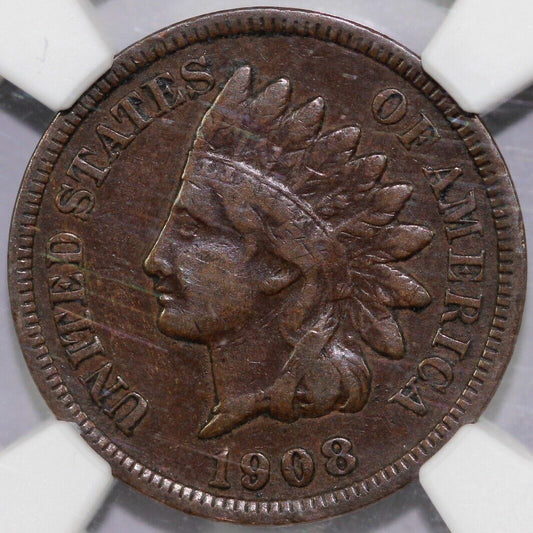 1908-S 1c Indian Head Cent NGC VF 30