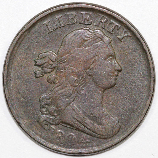 1804 1/2c C-13 Draped Bust Half Cent