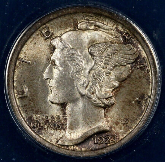 1923 10c Mercury Dime ANACS MS 63 FSB